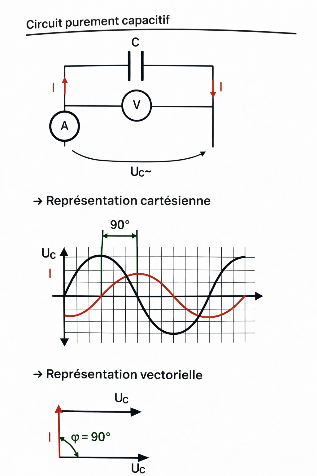 Circuit purement capacitif